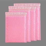 Koperty bąbelkowe 10szt 15x25cm różowe