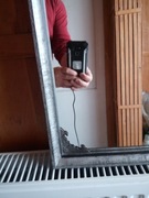 Lustro drewniana stylizowana rama