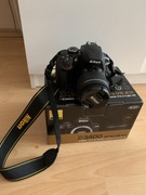 Aparat Nicon 3400 z obiektywem 18-55