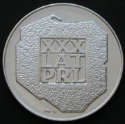 Polska 200 złotych 1974 - XXX lat PRL - mapka - srebro
