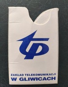 Etui na kartę telefoniczną. Zakład Telekomunikacji w Gliwicach