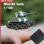 Czołg RC 1:100 zdalnie sterowany model bojowy dla dzieci prezent