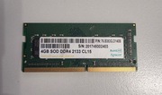 Pamięć RAM DDR4 4GB 2133Mhz CL15 SO-DIMM