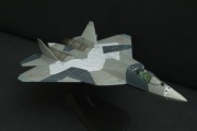 SU-47 Berkut skala 1:100 metal diecast