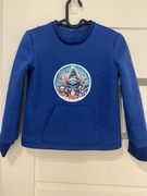 Ciepła nowa bluza r 134 „Stitch”