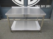 STÓŁ GASTRONOMICZNY Z PÓŁKĄ 120/70/85 NOWY