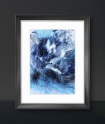 Abstrakcja, A3, mixed media, Monika Seroka