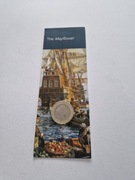 Moneta Wielka Brytania 2020 2 funty The Mayflower