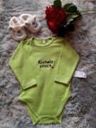 Body niemowlęce z napisem Kochany Synuś