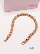 ZŁOTA BRANZOLETKA 18+2cm XUPING - STOP MEDYCZNY 18K