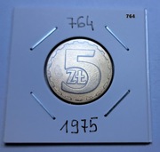 5 zł z 1975 roku  piękna moneta nr. 764
