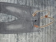 Spodnie jeansowe chłopięce niemowlęce rozm. 74