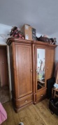szafa trzydrzwiowa, SZAFA BAWARIA B24L Styl Klasyczny drewno orzechowe 