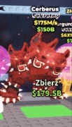 Steal a brainrot Cerberus 175 m/s