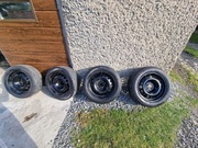 Opony Zimowe-Rozmiar:16,Komplet opon  z felgami stalowymi