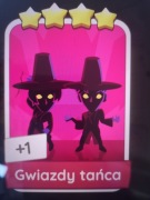 Karta 4* Gwiazdy tańca Monopoly Go 
