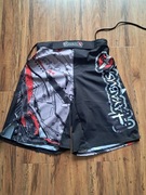 nowe spodenki sportowe chyba na wzrost 150 cm, szerokość w pasie bez rozci