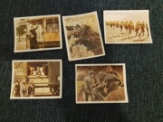 stare obrazki karty żołnierzy z papierosów zestaw