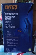 Adapter do Cięcia Bezpyłowego Niteo Tarcza 125 mm Głębokość do 30 mm