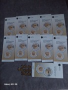 Monety z folderami 10 szt