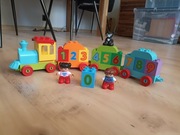 LEGO Duplo 10847, Pociąg z cyferkami, stan bdb