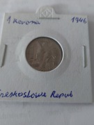 1 korona 1946 Czechosłowacja