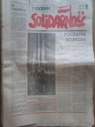 Tygodnik Solidarność 1981 1-36 Brak nr 7, 8, 10, 32