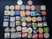 Podkładki pod piwo, wafle.