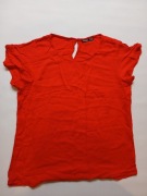 Bluzka krótki rękawek czerwona XL 42 Esmara