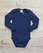 Nowe Body dl rękaw roz 92 Müsli granatowe