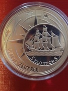 Moneta Srebrna 10 zł 2005 Dzieje Złotego ŻAGLOWIEC