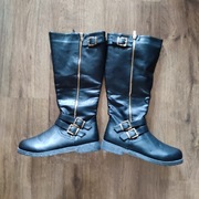 Kozaki damskie roz 39 