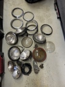 Lampy lampa Mercedes Ponton 180 emblemat kierownica kierunkowskaz 