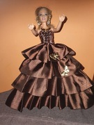 Suknia ,ubranko dla lalki barbie