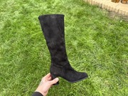 Gabor kozaki skórzane na zamek roz.37