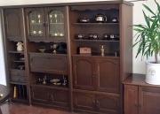 Regał rustykalny do salonu 250x193x55