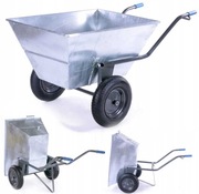 Wózek paszowy OCYNKOWANY 200l o ładowności 300kg