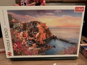 Puzzle 1500 Widok na miasteczko Manarola nowe