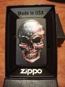 Zapalniczka zippo - flaga - czaszka - okazja