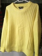 Damski żółty sweter o rozmiarze M marki Bik Bok