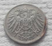 Niemcy Weimarska Republika 5 fenigów pfennig 1921 A Berlin Prusy KM# 19 Fe
