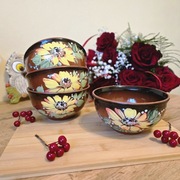 Zestaw 4 miseczek ceramicznych 600ml