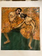 Josef Dubiel von Lerach- „Balet”, olej