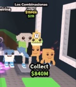 steal a brainrot Los Combinasionas | 15m/s