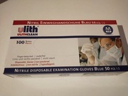 Rękawiczki jednorazowe nitrylowe S,M,L,XL 100szt