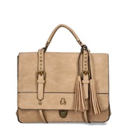 LULU CASTAGNETTE Oryginalny torebko-plecak cappuccino A-133