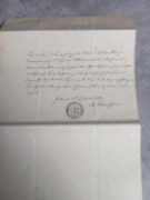 Guben Gubin Rękopis akt chrztu z 1869r