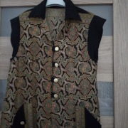 Sukienka wzór gotycki 40 42