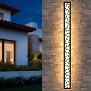 Lampa ścienna Led długa wodoodporna IP65 kinkiet zewnętrzny 150 cm 