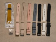 Paski silikonowe do smartwatchy, różne rodzaje 8 szt.